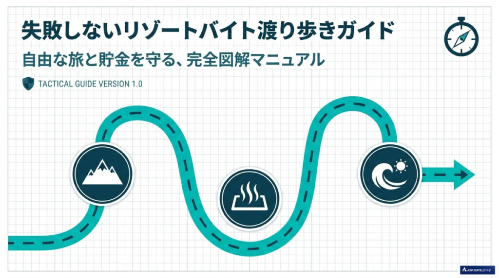 リゾートバイト　渡り歩く