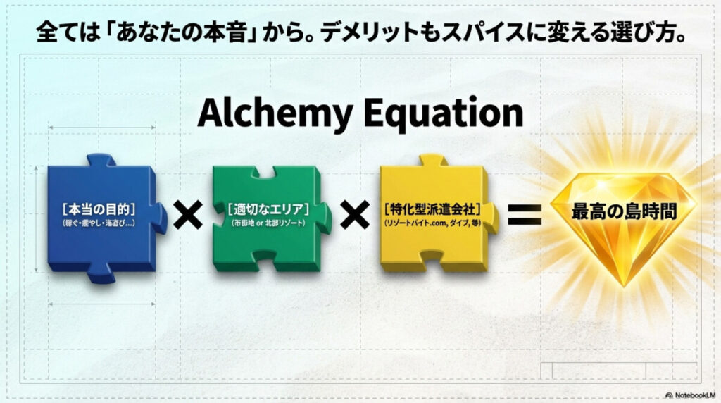 まとめ：あなたの本音に合う石垣島リゾバおすすめの1社で、最高の島時間を手に入れよう