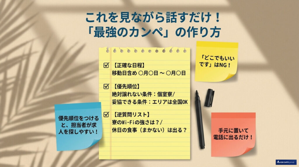 最強なカンペの作り方