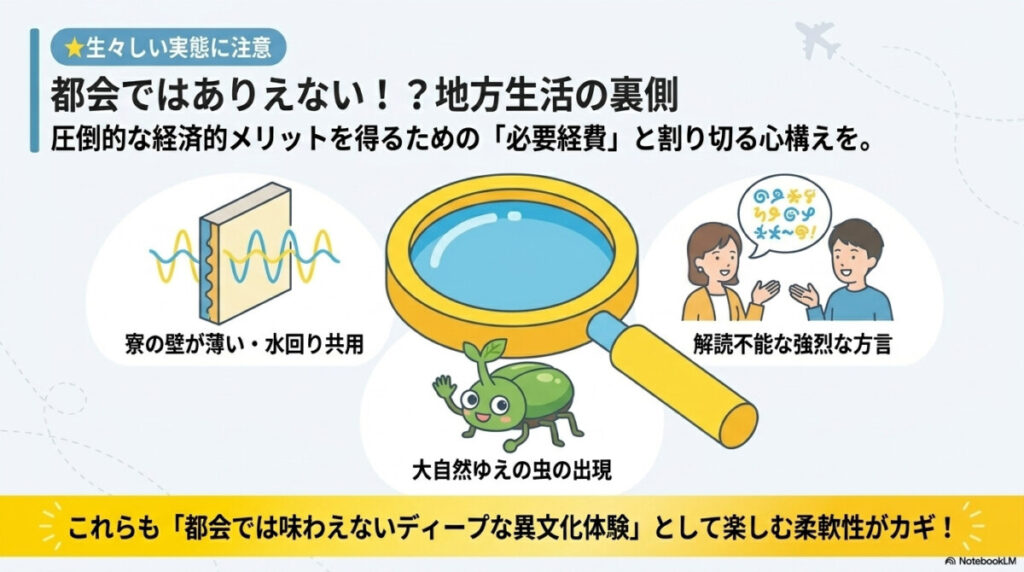 都会ではありえない!?地方生活の裏側