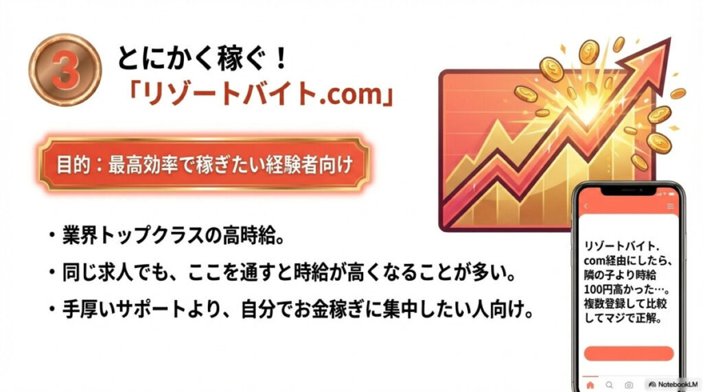 リゾートバイト.com(時給トップクラス・経験者におすすめ)