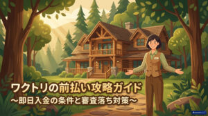 ワクトリの前払いは13時締切！即日入金の条件・審査落ち対策と5社比較のアイキャッチ
