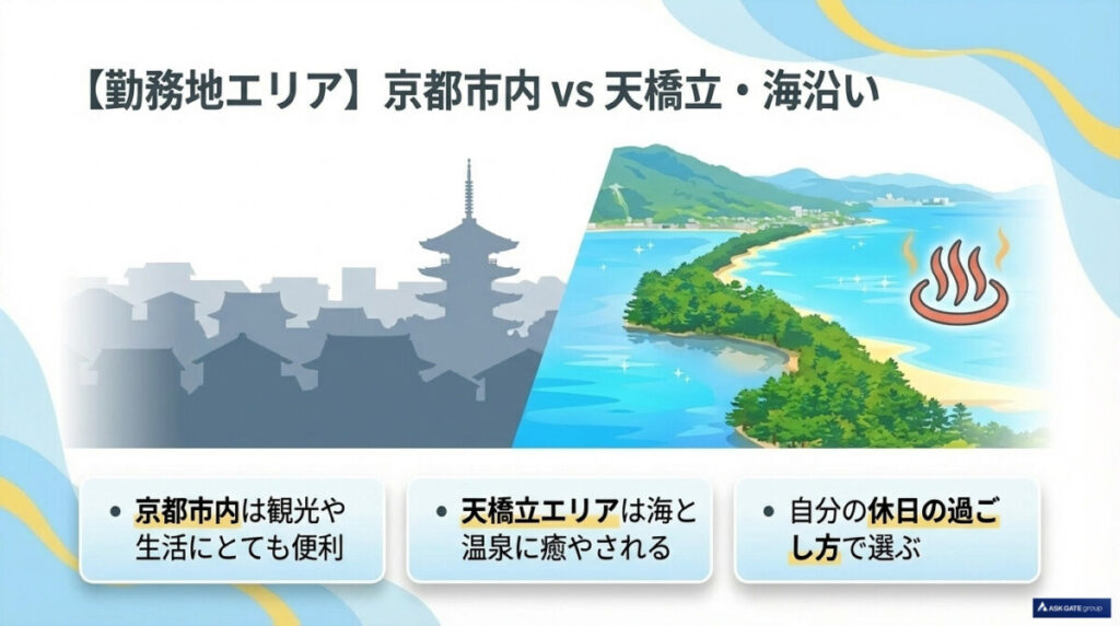 京都のリゾートバイトでおすすめの勤務地・エリアは?