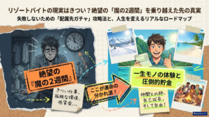 リゾートバイトの現実はきつい？絶望の「魔の2週間」を乗り越えた先の真実