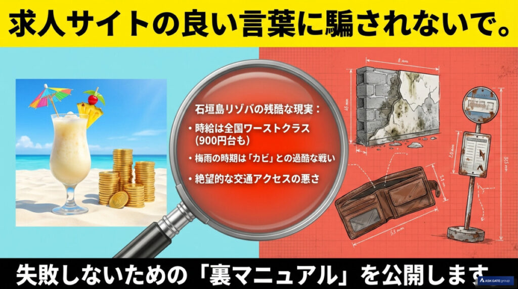【警告】石垣島リゾートバイトは「最高」だが、準備なしで行くと地獄を見る